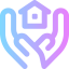 Stay at home icon 64x64